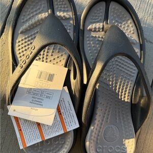 CROCS Athens Unisex Sandals in Black/Smoke